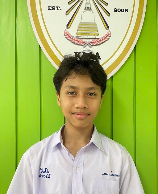 Zach Matthew Sarmiento (Student from Philippines, WKM BFITS Program)